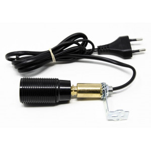 Portalampada con snodo