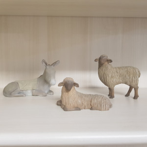 Gentle animals of the stable